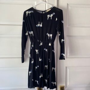 Modcloth dog dress medium